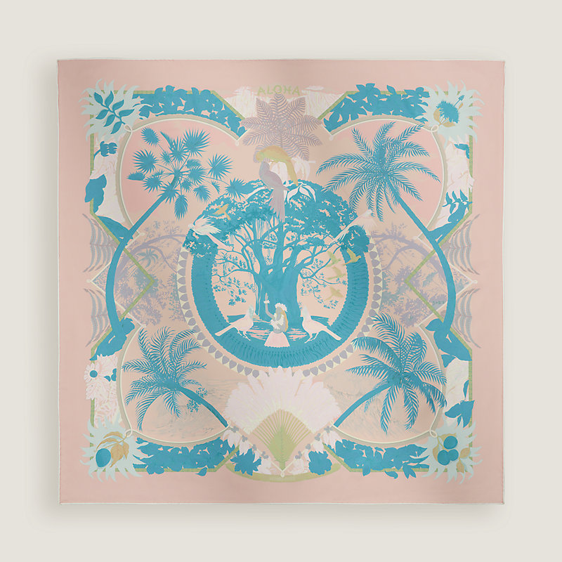 Aloha double face scarf 90 | Hermès USA